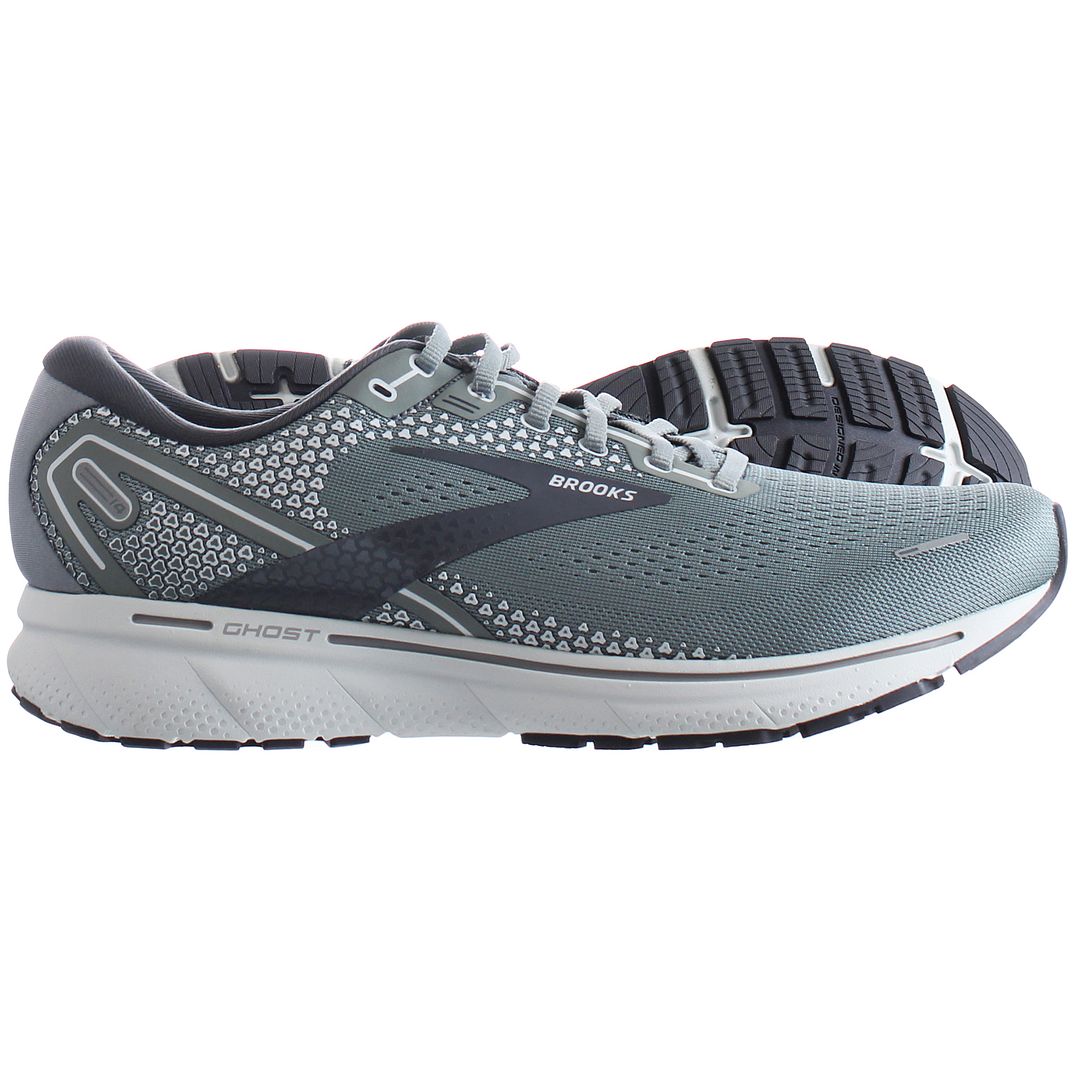 Brooks Ghost 14 Mens Grey Running Trainers