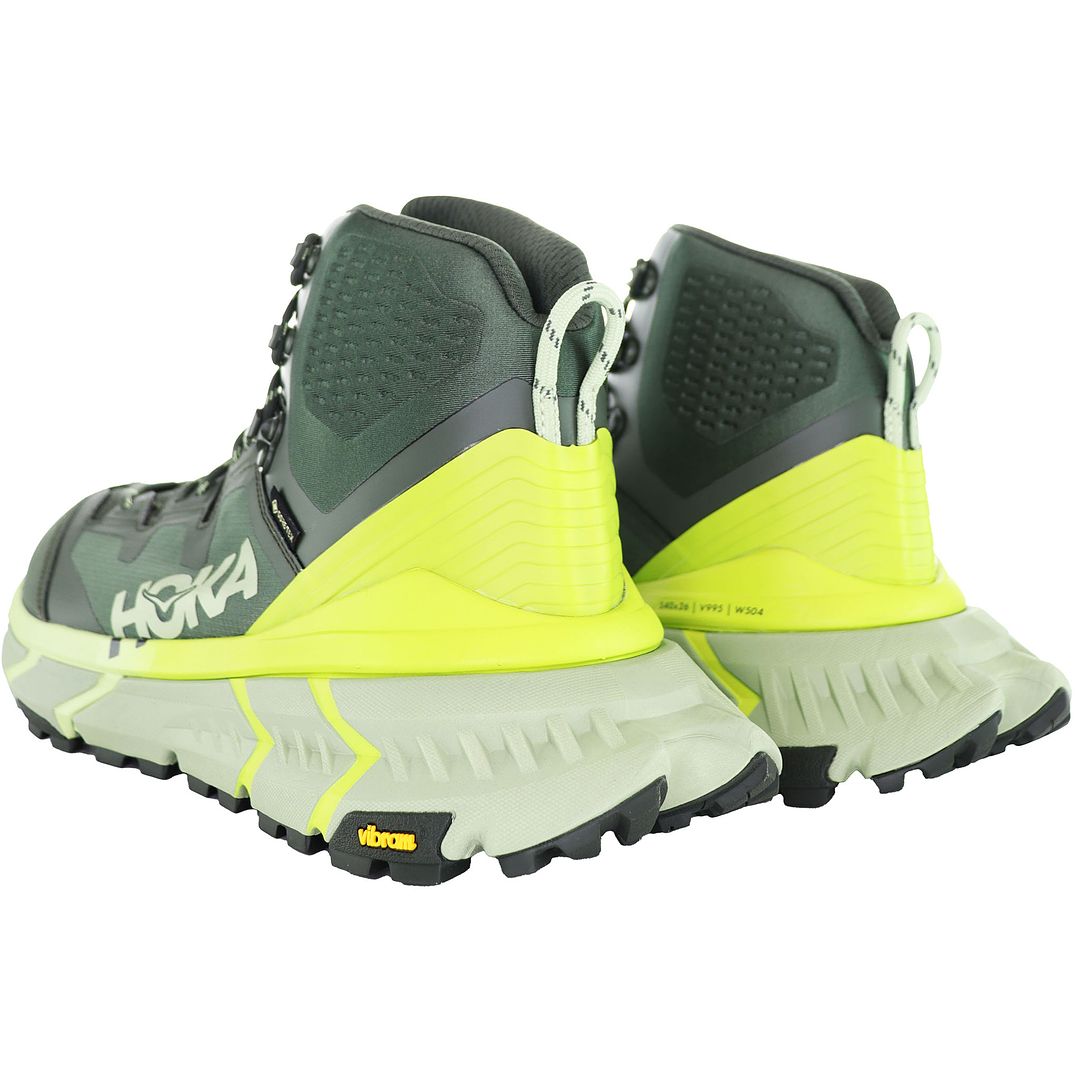 Hoka Tennine Hike Gore-Tex Mens Green Boots