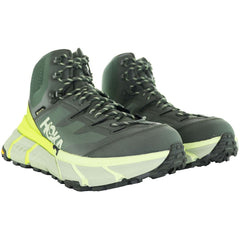 Hoka Tennine Hike Gore-Tex Mens Green Boots