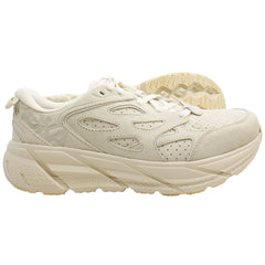 Hoka One Clifton L Unisex Beige Trainers