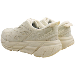 Hoka One Clifton L Unisex Beige Trainers