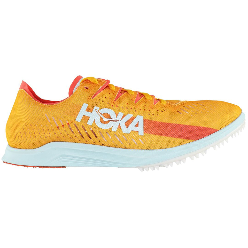 Hoka Cielo X LD Spike Mens Orange Track Shoes