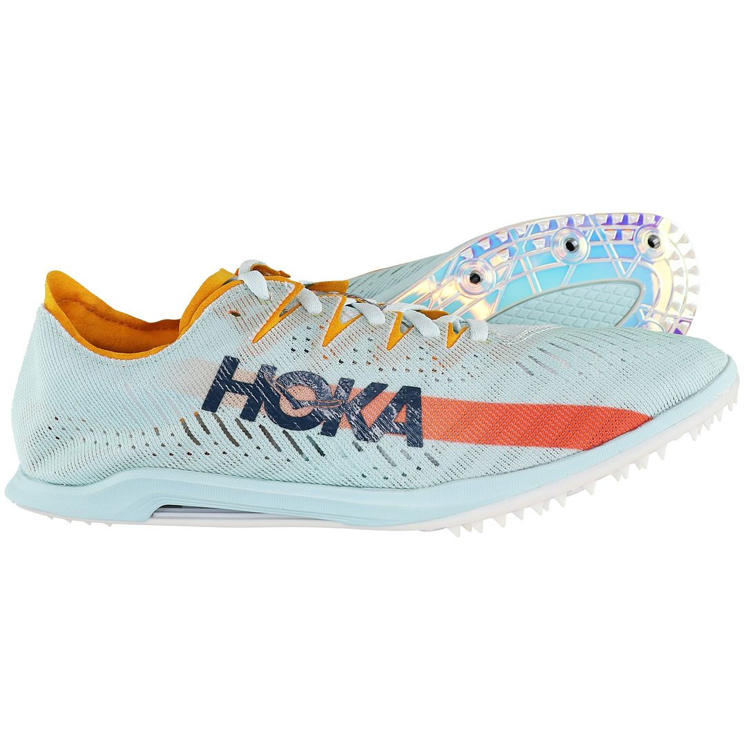 Hoka Cielo X MD Track Spike Mens  Blue Running Trainers