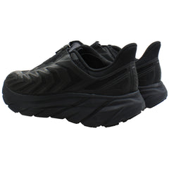 Hoka One Project Clifton Unisex Black Running Shoes