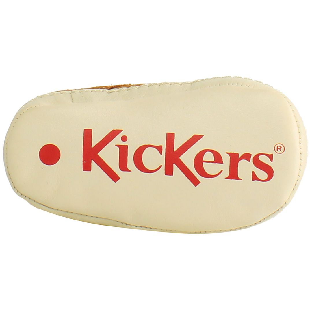 Kickers Hi Crib Kids Brown Shoes