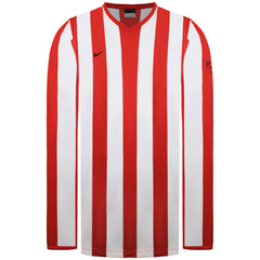 Nike Striped Mens Red/White Football Shirt