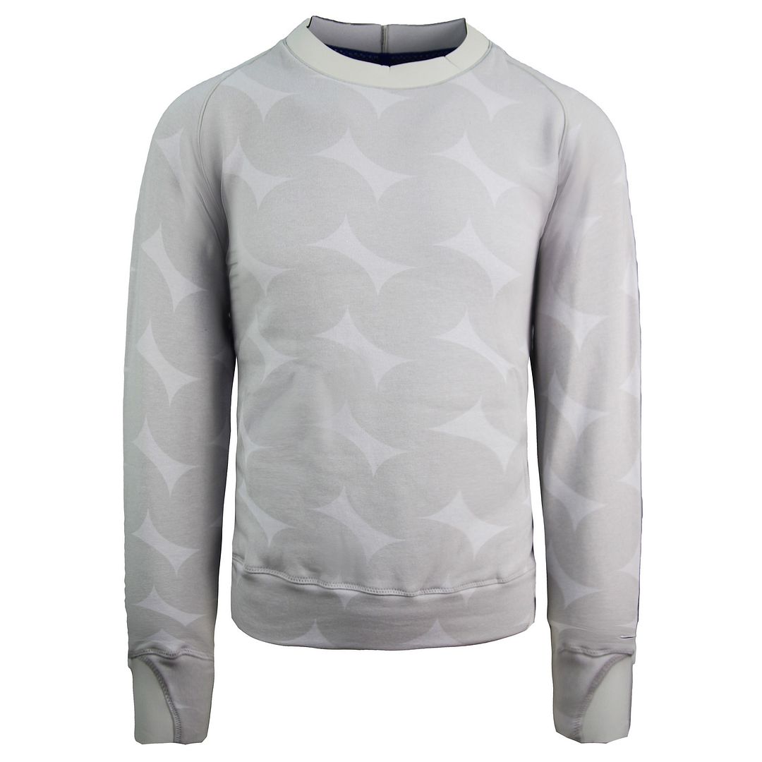 Nike Swoosh Mens Grey Sweater