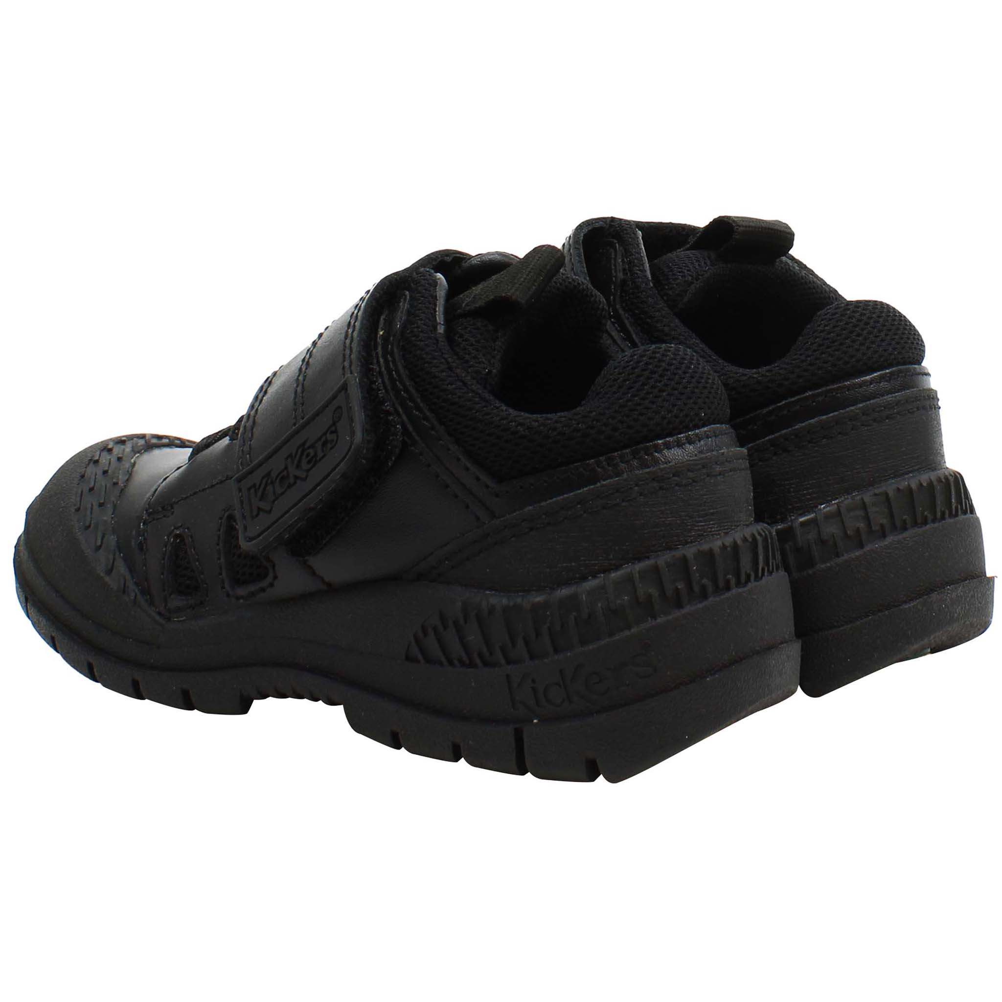 Kickers Trukka Lo Kids Black Shoes