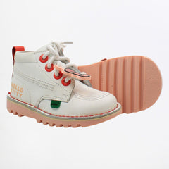 Kickers x Hello Kitty Kids White Boots NO BOX