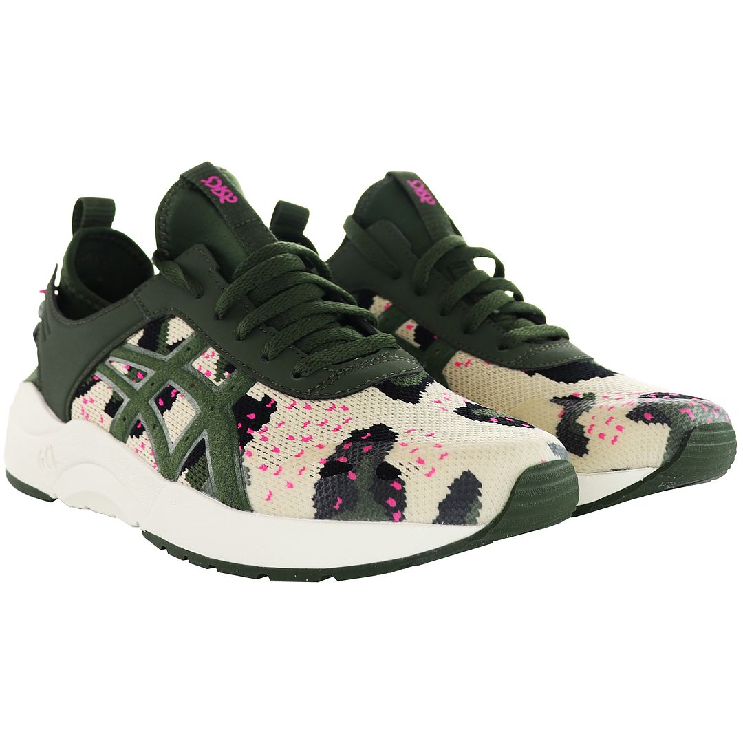 AsicsTiger Gel-Lyte Keisei Womens Green/Beige Trainers