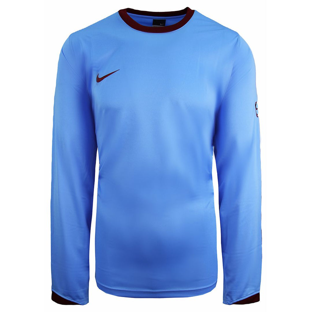 Nike Logo Mens Blue Football Shirt