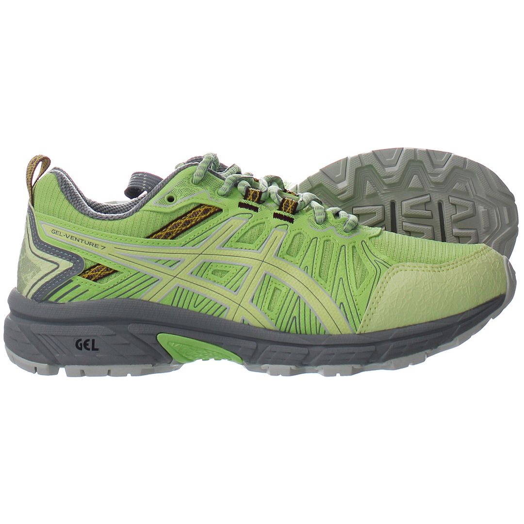 Asics HN1-S Gel-Venture 7 Mens Green Trainers