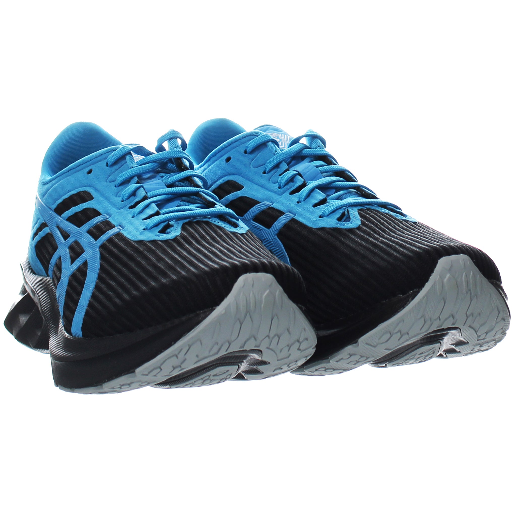 Asics Novablast SPS Mens Black/Blue Trainers