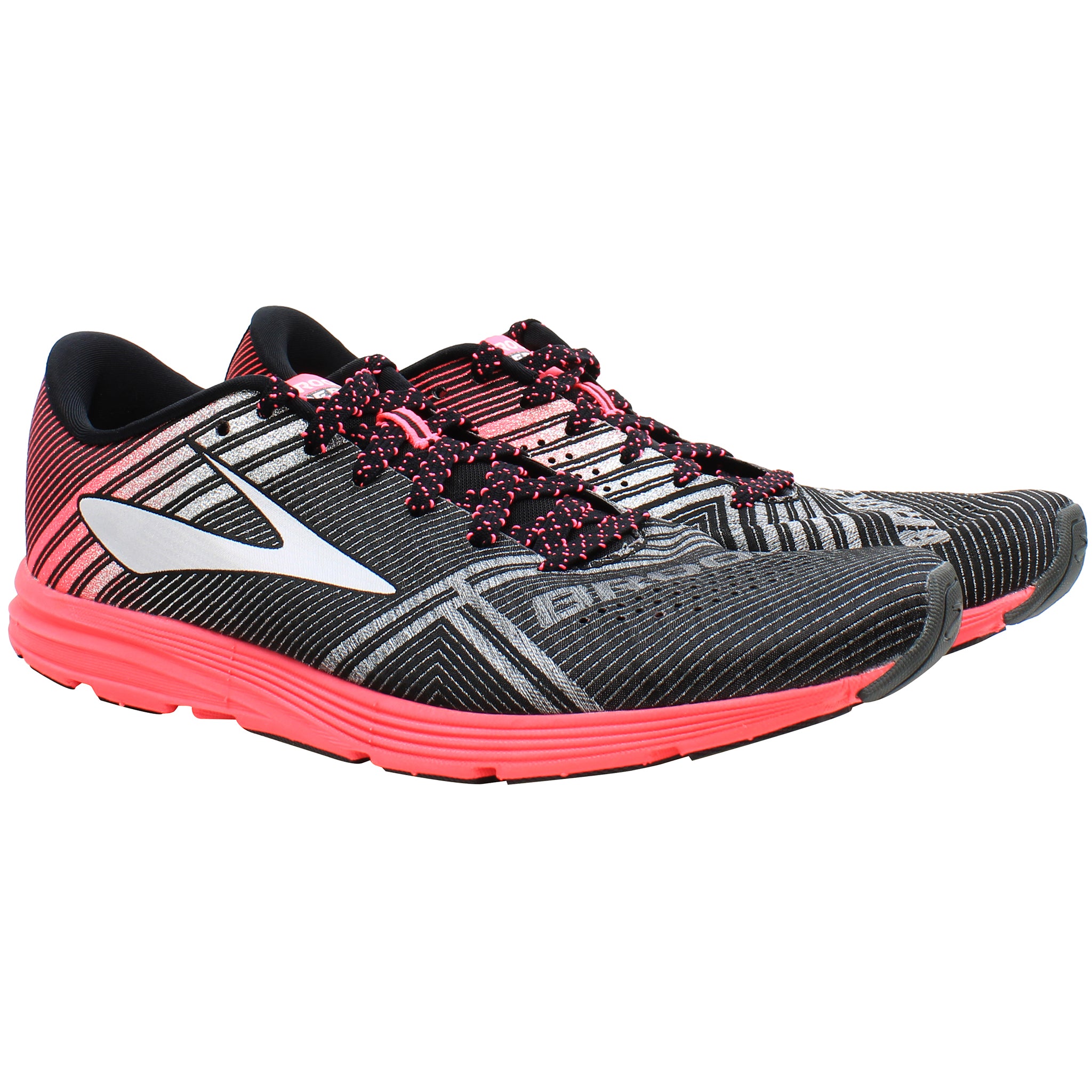 Brooks Hyperion Womens Black/Pink Running Shoes