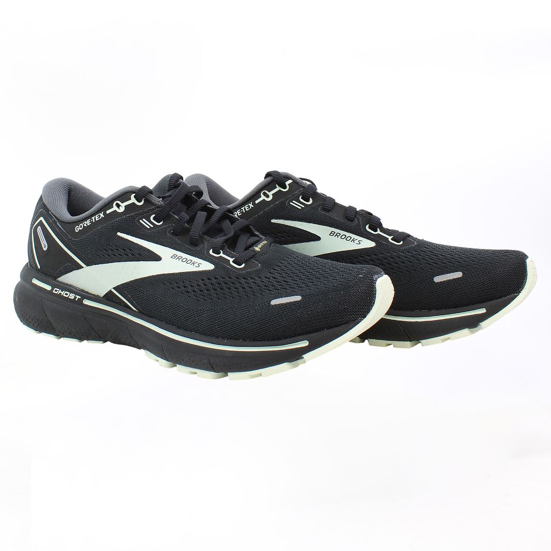 Brooks Ghost 14 GTX Womens Black Running Shoes NO BOX