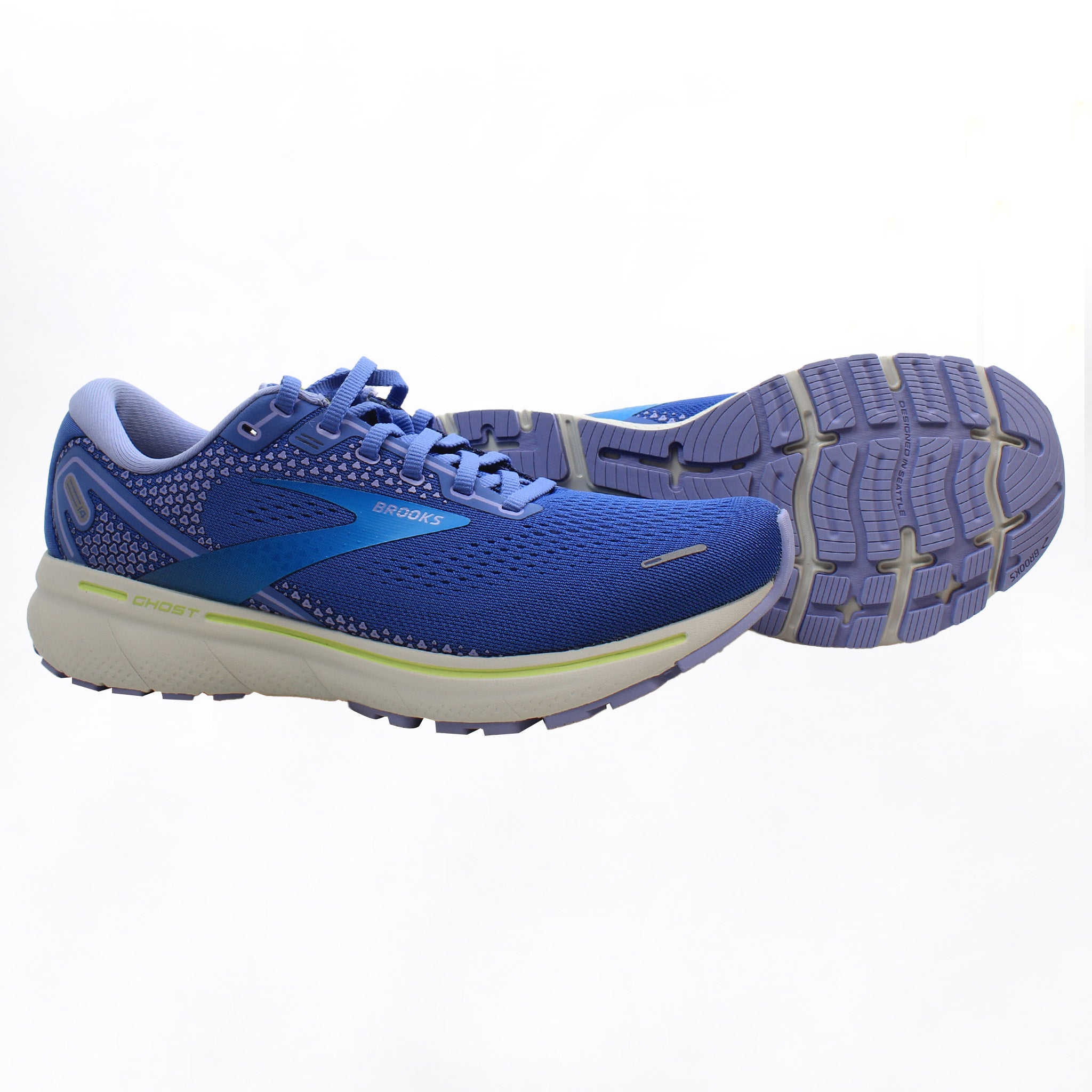 Brooks Ghost 14 Womens Blue Running Shoes NO BOX