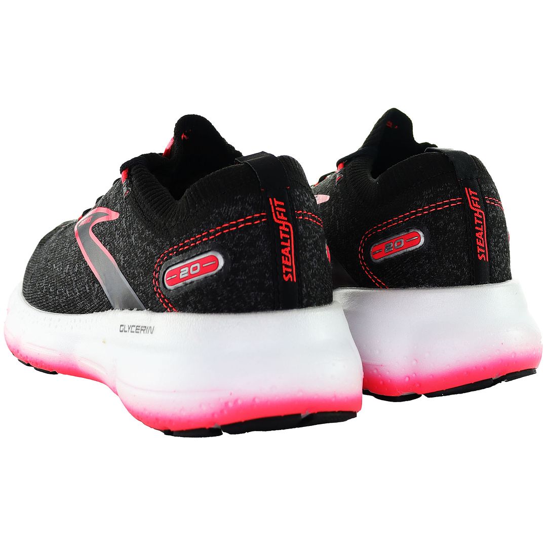 Brooks Glycerin StealthFit 20 Womens Pink Running Trainers