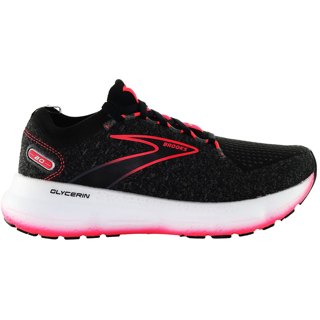 Brooks Glycerin StealthFit 20 Womens Pink Running Trainers