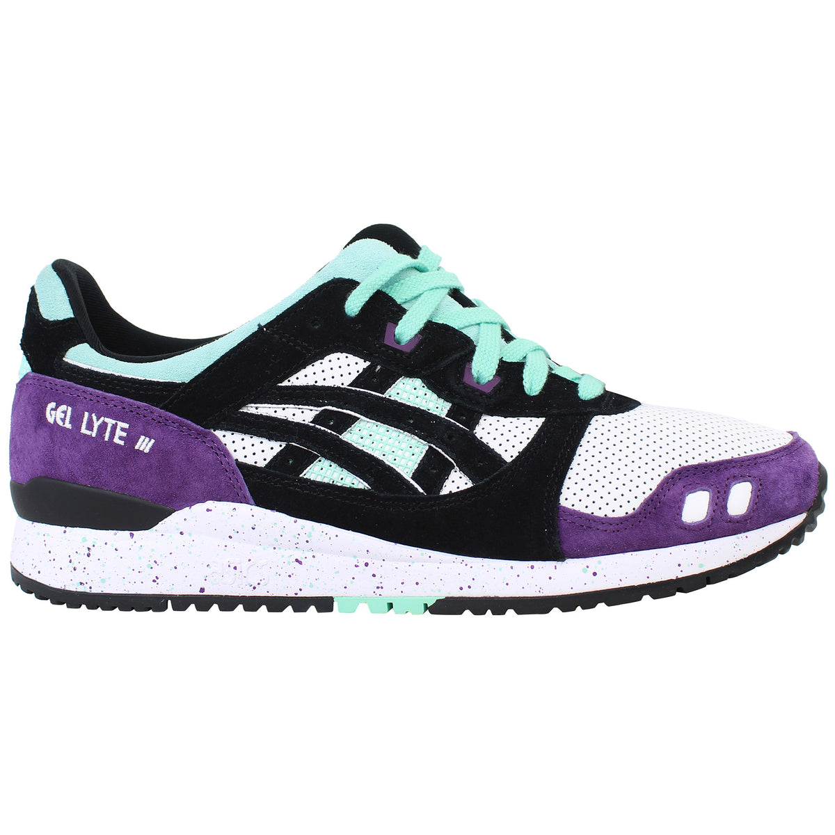 Asics  Gel-Lyte III OG Mens White/Purple Trainers
