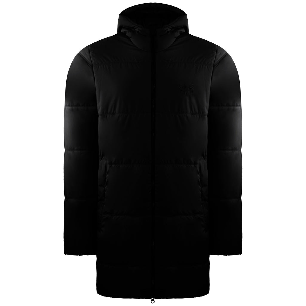 Jack Wolfskin North York Mens Black Padded Parka Jacket