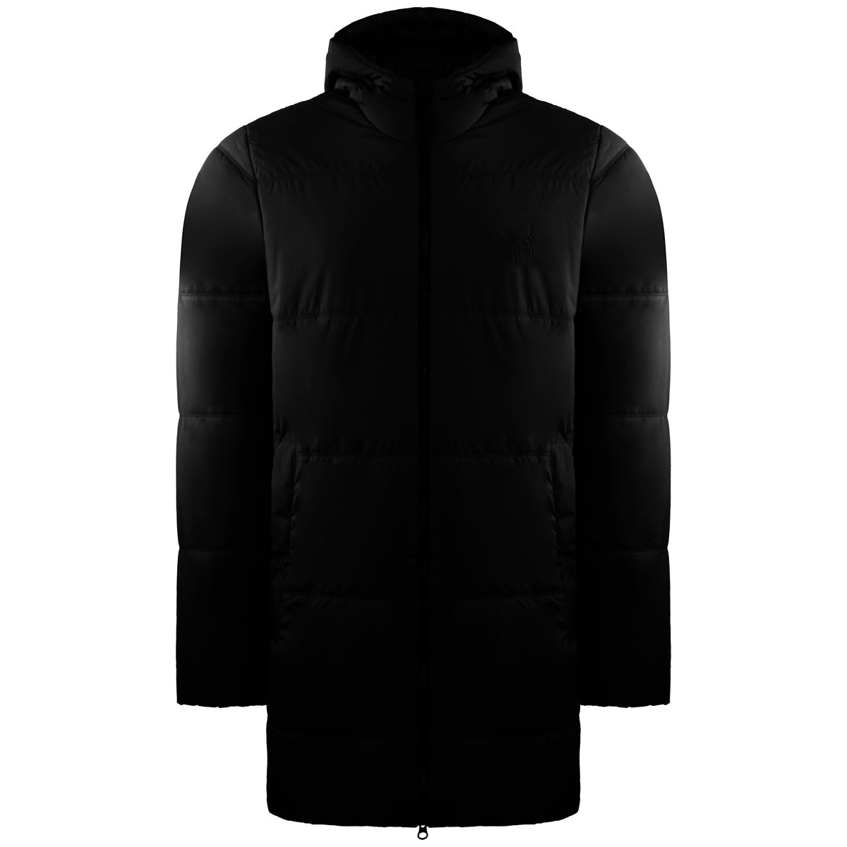 Jack Wolfskin North York Mens Black Padded Parka Jacket