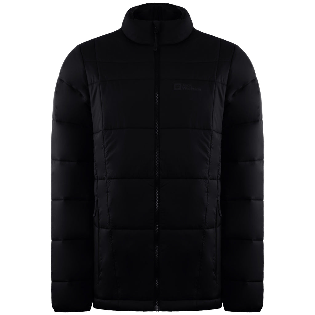 Jack Wolfskin Bergland Mens Black Padded Jacket