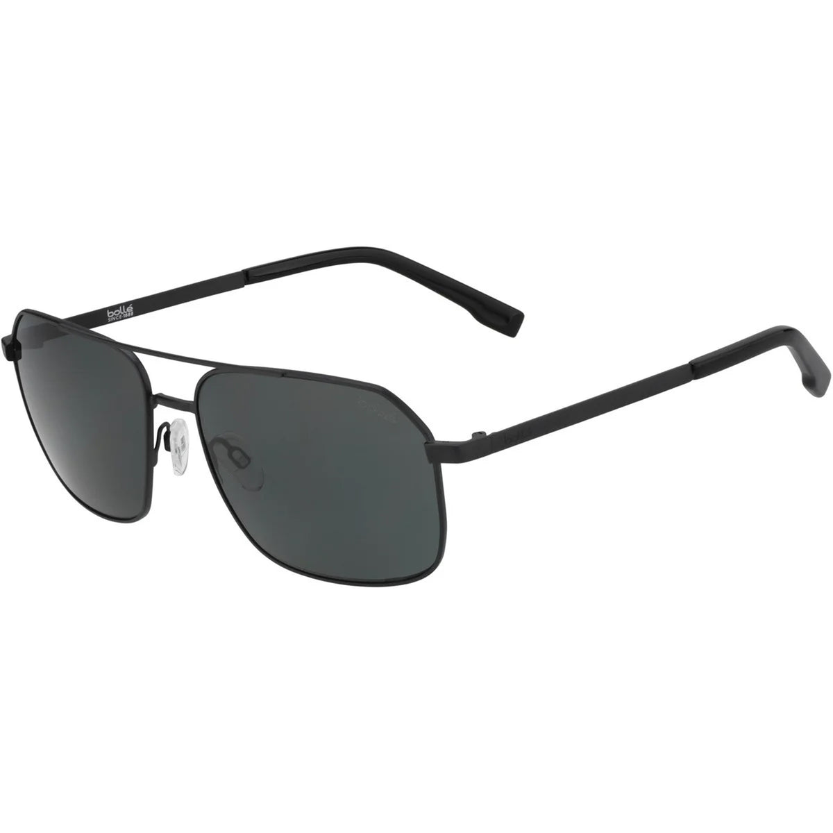 Bollé Navis Black Matte Square Sunglasses
