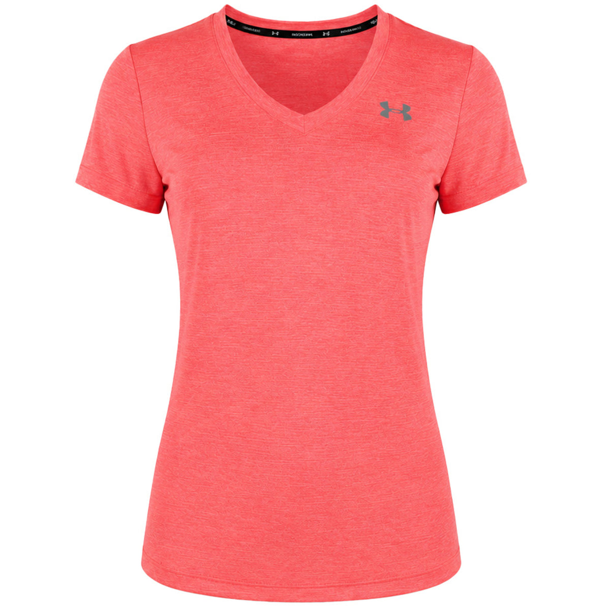 Under Armour Tech SSV Womens Orange T-Shirt