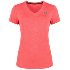 Under Armour Tech SSV Womens Orange T-Shirt