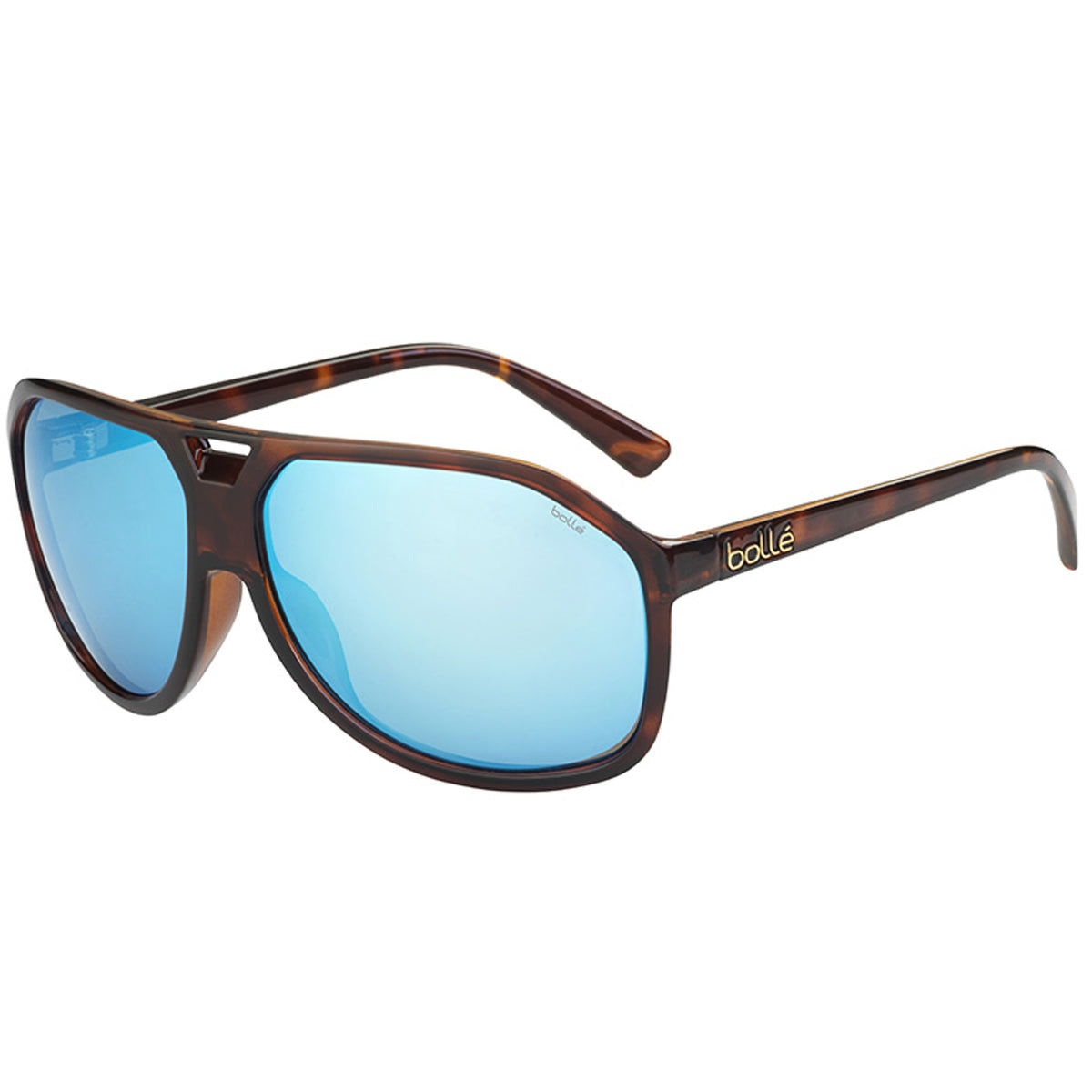 Bollé Baron Shiny Tortoise Brown Sunglasses