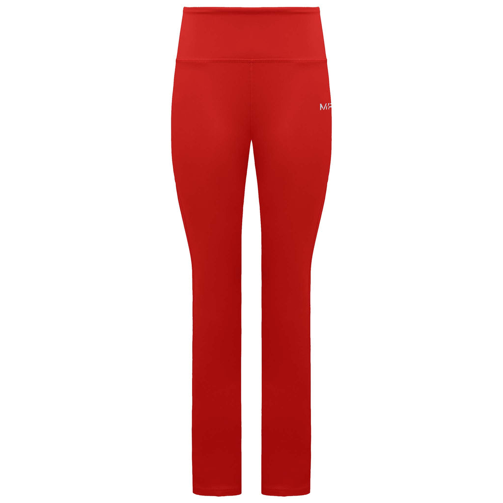 MyProtein Power Womens Red 3/4 Leggings