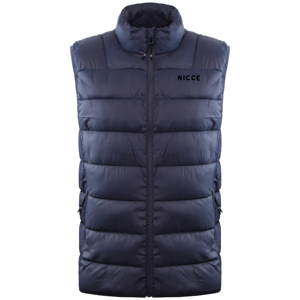 Nicce Skyline Mens Light Blue Gilet