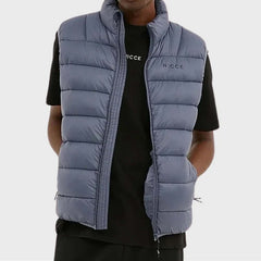 Nicce Skyline Mens Light Blue Gilet