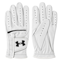 Under Armour Left Handed Strike Skin Tour Mens White Golf Glove