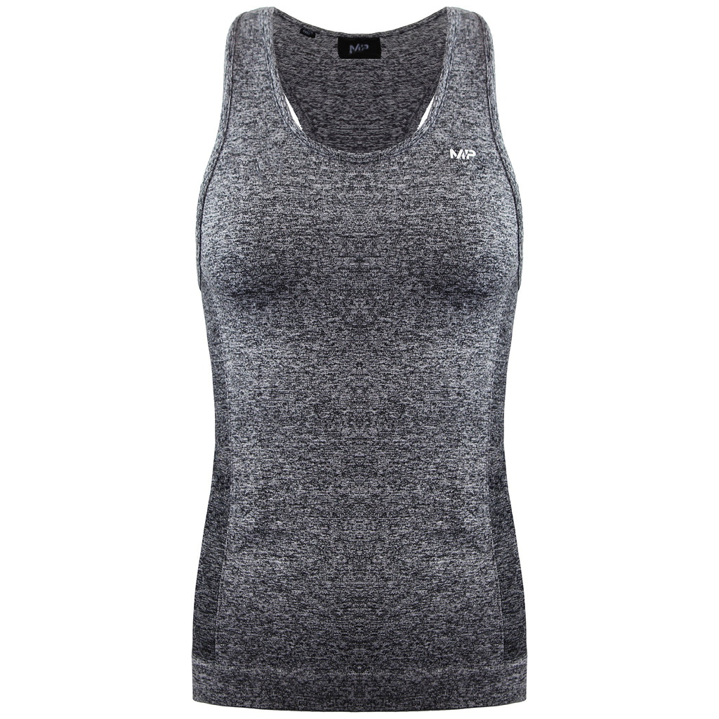 MyProtein Curve Womens Grey Marl Vest