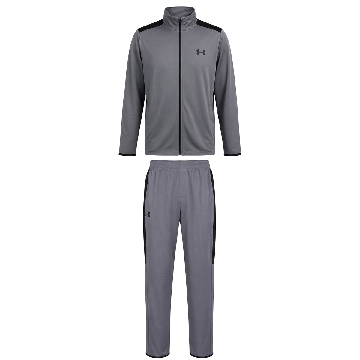 Under Armour Logo Mens Grey Tracksuit