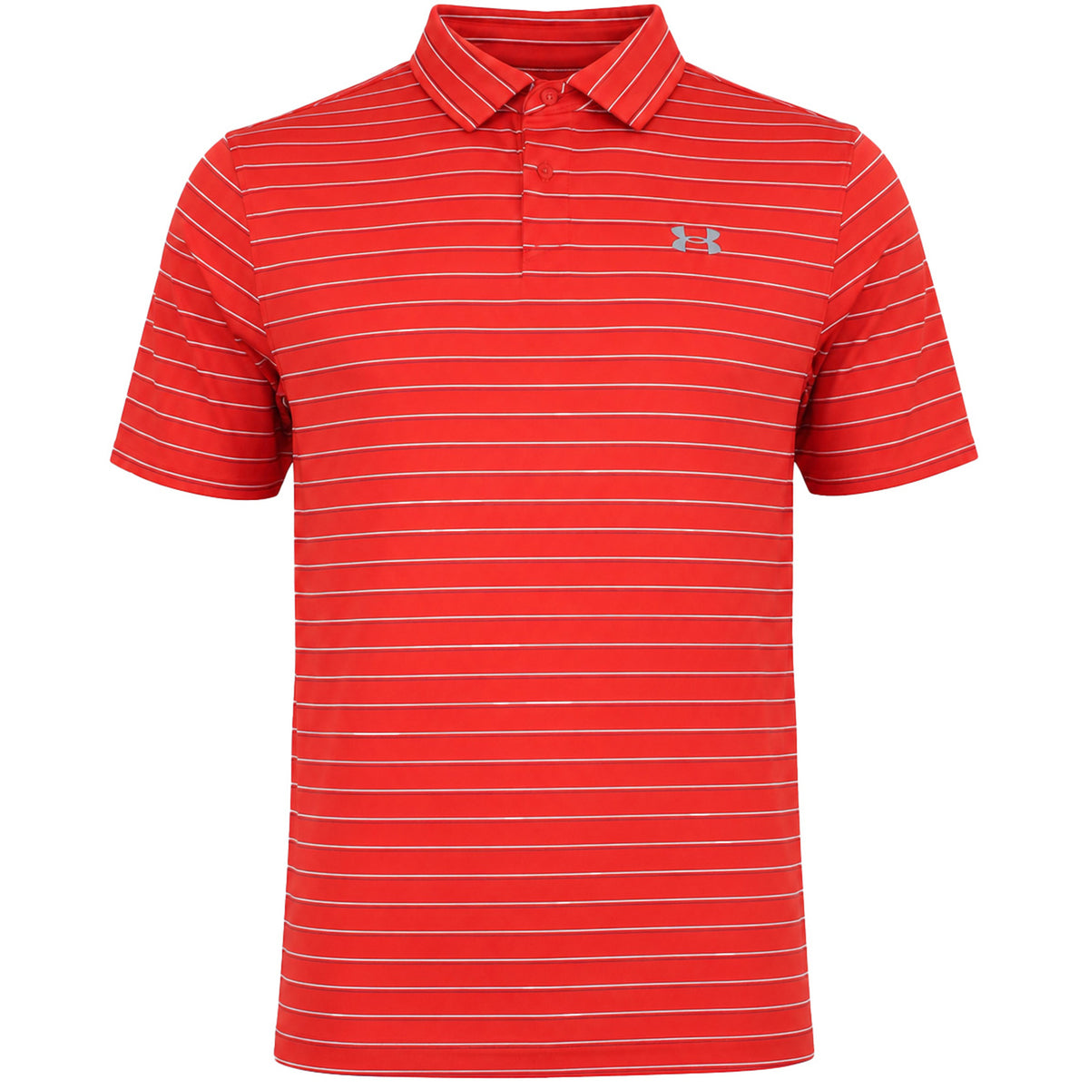 Under Armour CoolSwitch Mens Red Golf Polo Shirt