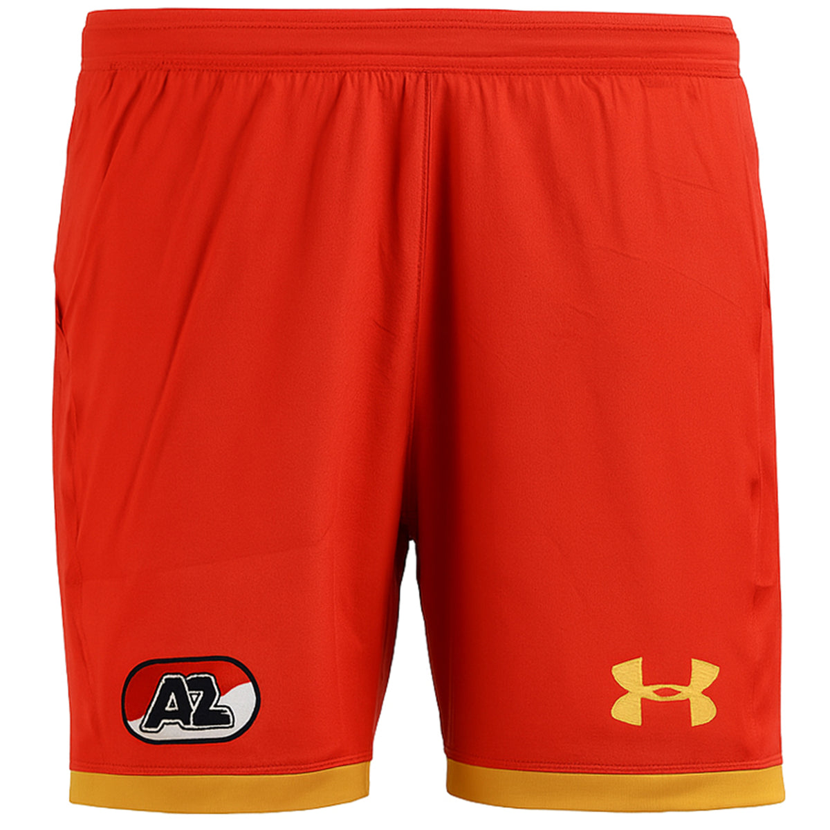 Under Armour AZ Alkmaar Mens Red Away Football Shorts