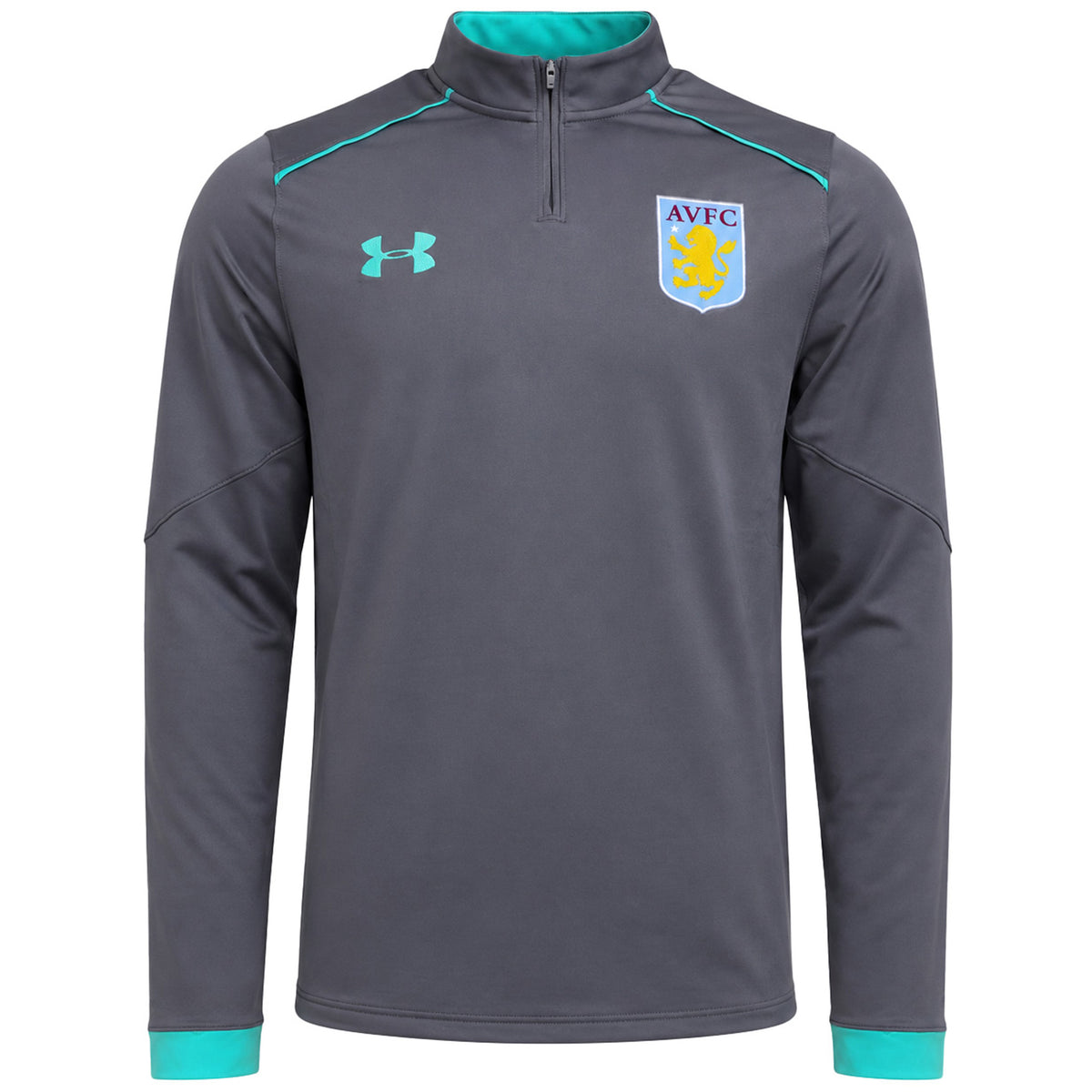 Under Armour Aston Villa Mens Grey Football Top