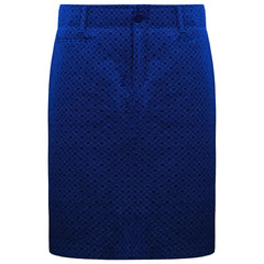 Under Armour Links Woven Womens Blue Golf Skirt