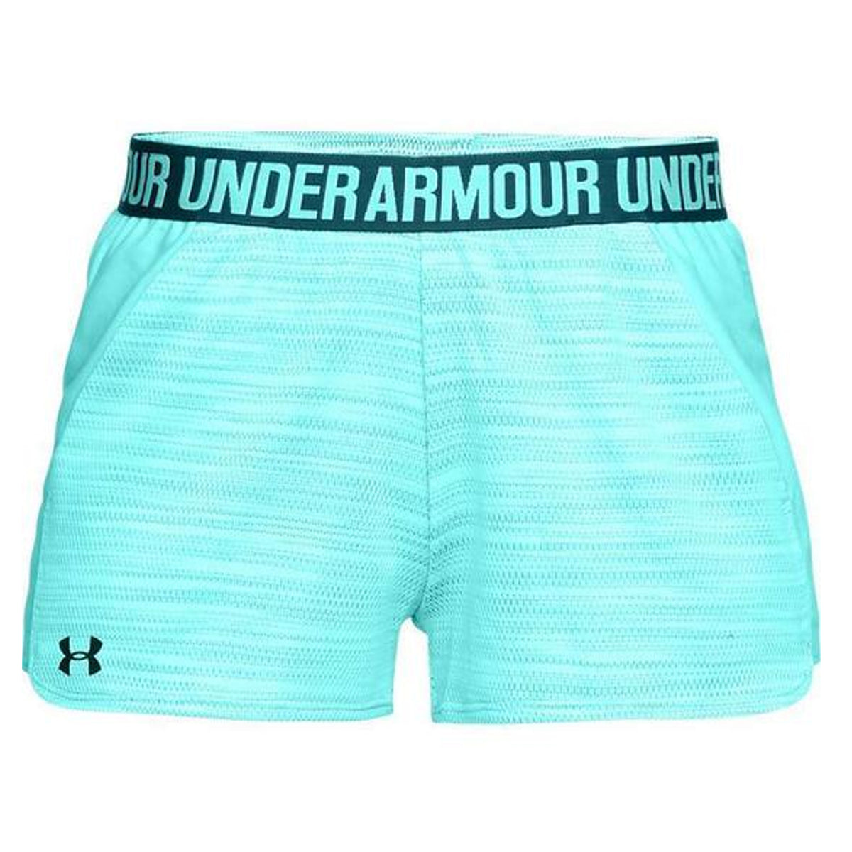 Under Armour Play Up 2.0 Womens Teal Shorts