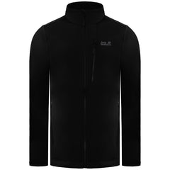 Jack Wolfskin Whirlwind Mens Black Softshell Jacket