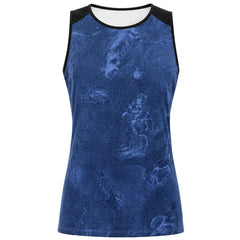 Under Armour Siro Womens Blue Golf Vest
