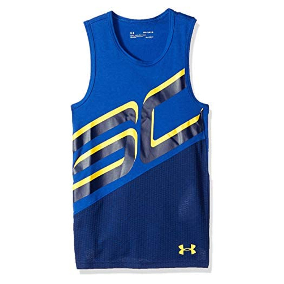 Under Armour Stephen Curry Navy Blue Kids Vest