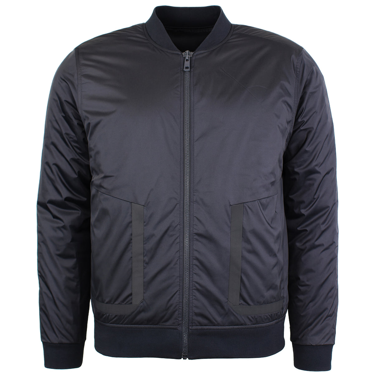 Under Armour Reactor Mens Black Reversible Bomber Jacket