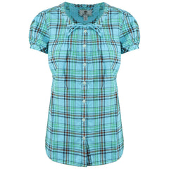 Timberland AF Cotton Womens Blue Top