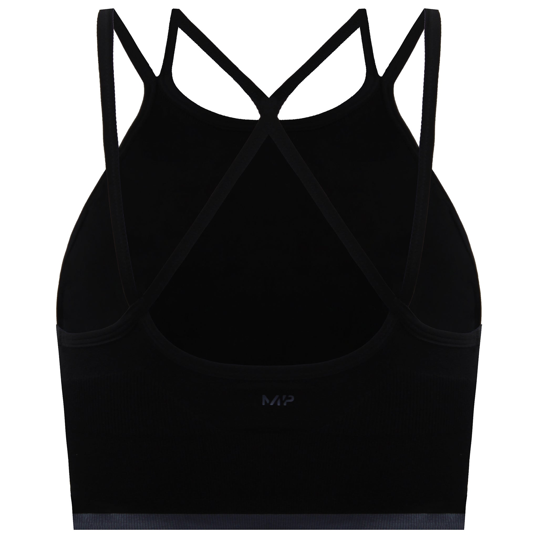 MyProtein Adapt Seamless Womens Black Sports Bra