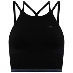 MyProtein Adapt Seamless Womens Black Sports Bra