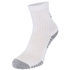 Under Armour 3-Pack HeatGear Kids White Crew Socks