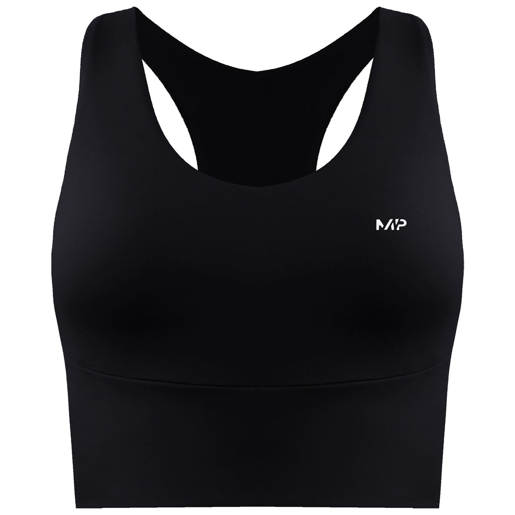 MyProtein Composure Womens Black Sports Bra